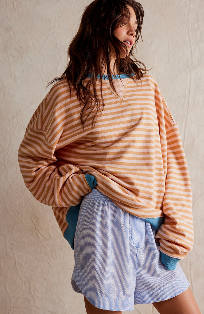 Nelo Striped Sweatshirt