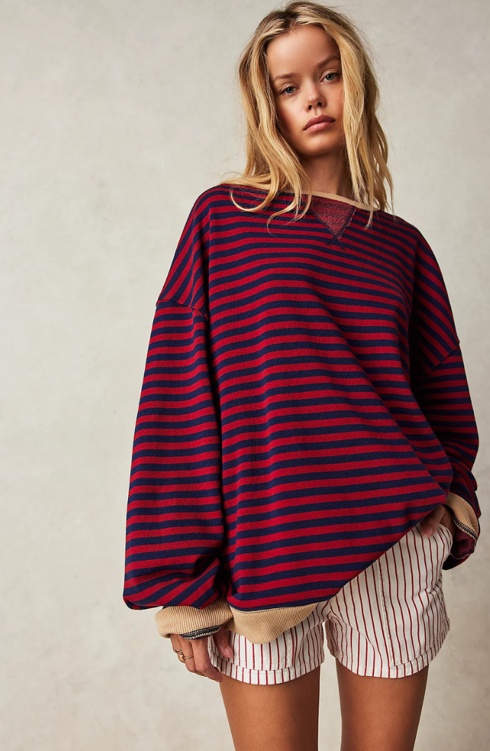 Nelo Striped Sweatshirt