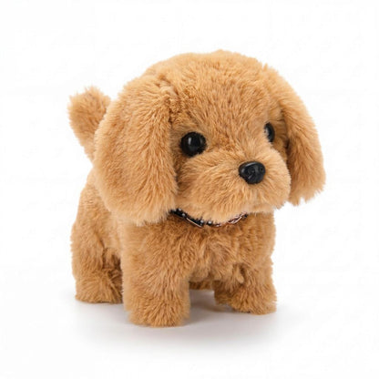Interactive Walking Plush Puppy Toy | Barking Soft Robot Dog Toy For Children and Cuddly Play