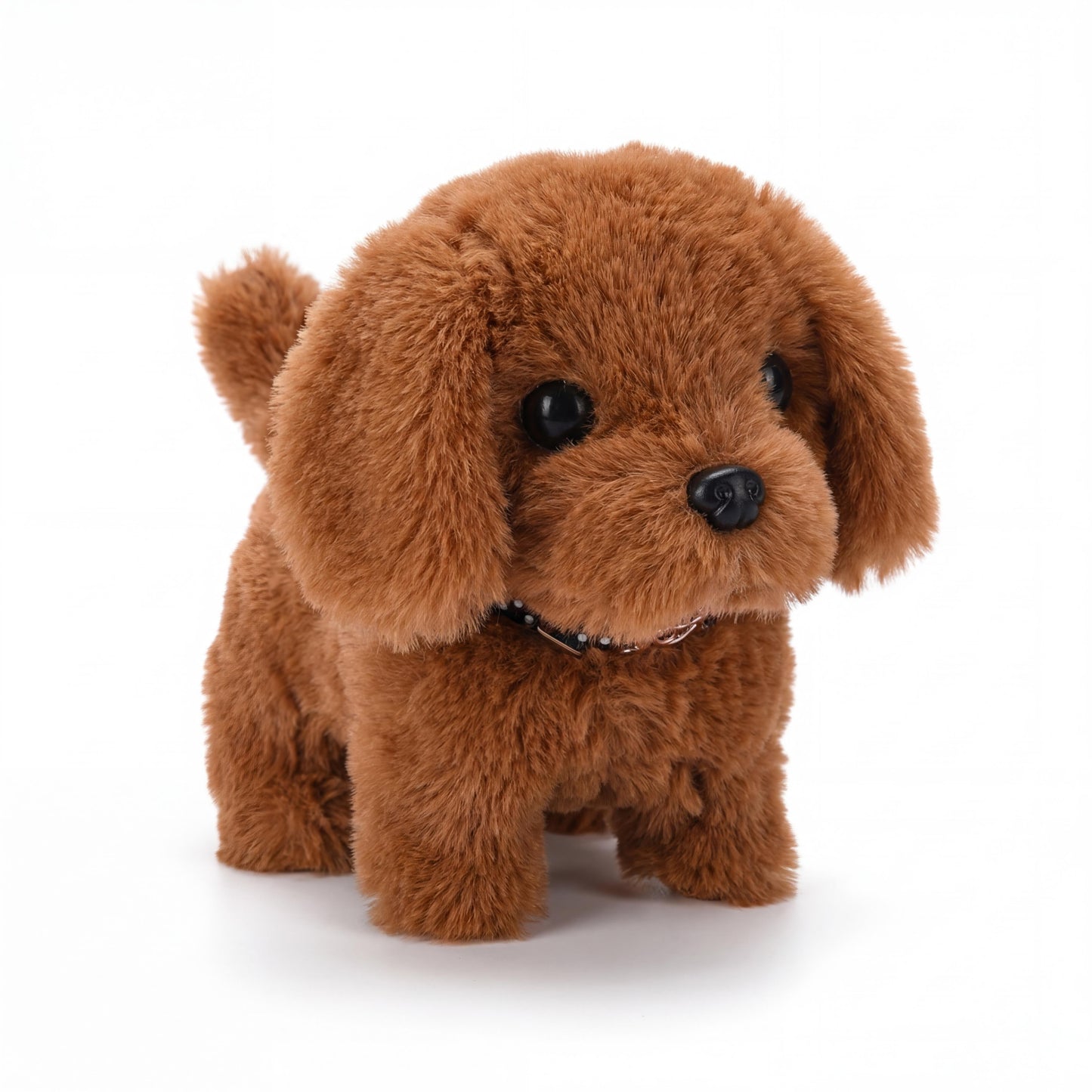 Interactive Walking Plush Puppy Toy | Barking Soft Robot Dog Toy For Children and Cuddly Play
