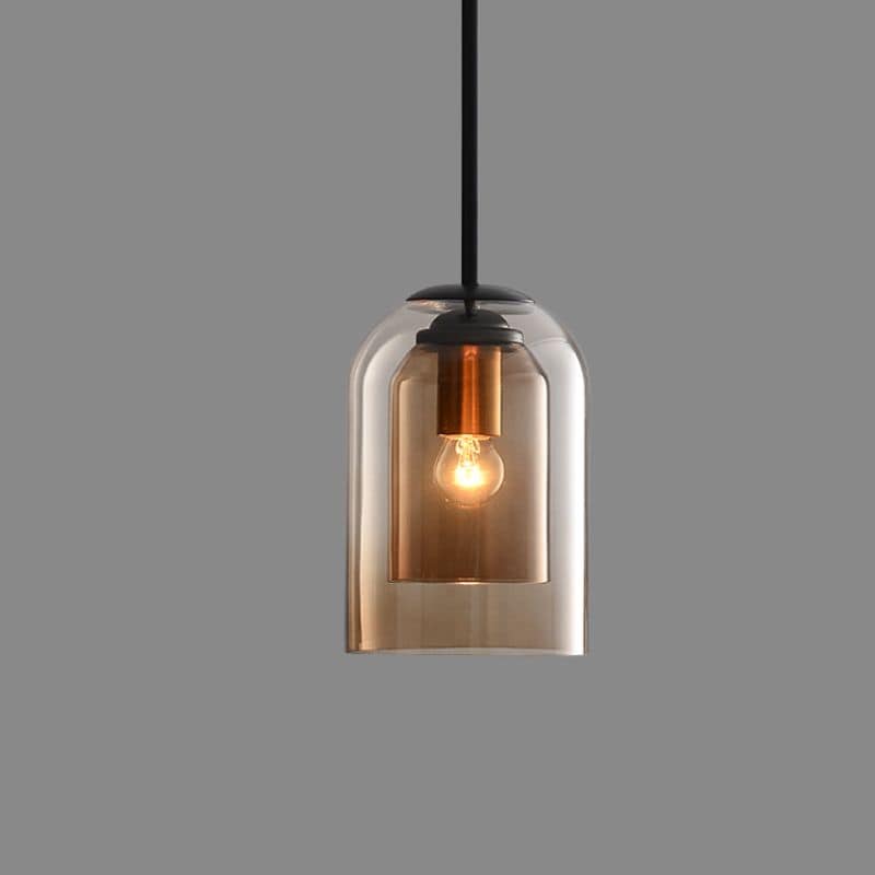 Glass Pendant Light | Modern Nordic Hanging Ceiling Lamp For Apartments and Dining Room Areas
