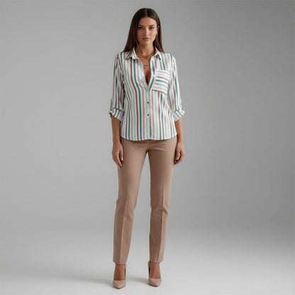 Arvid Printed Linen Shirt