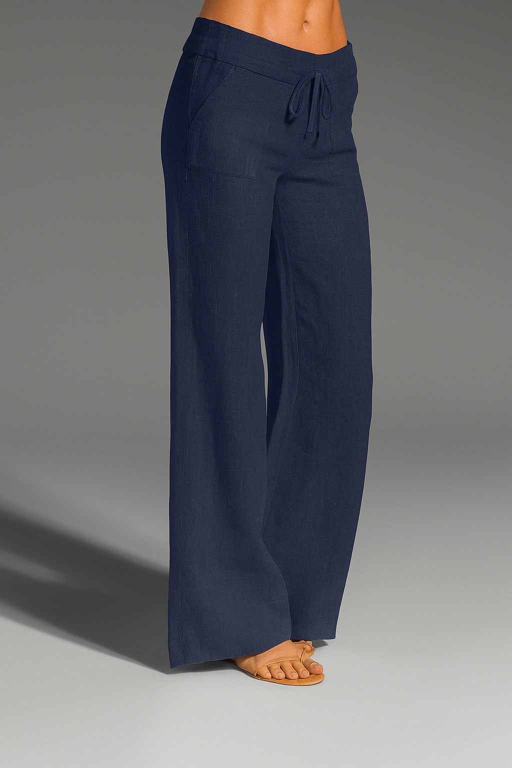 Fenix Wide Leg Linen Trousers