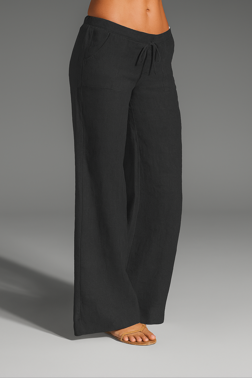 Fenix Wide Leg Linen Trousers