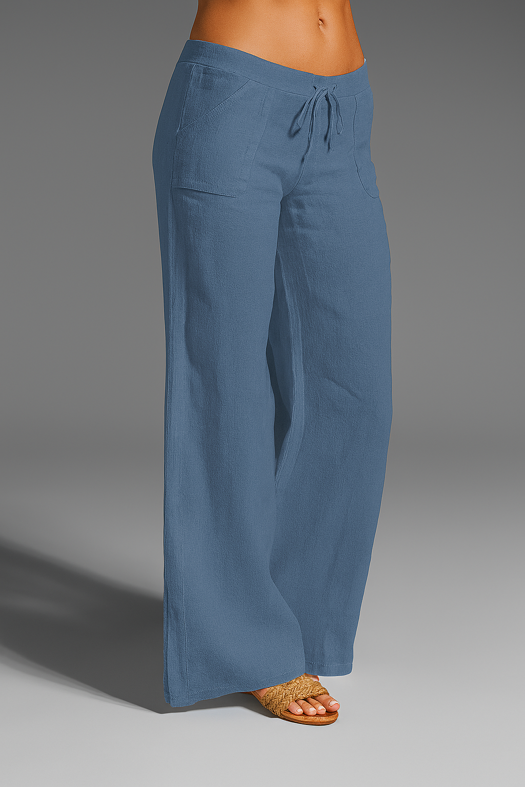 Fenix Wide Leg Linen Trousers