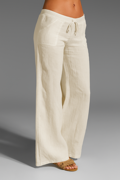 Fenix Wide Leg Linen Trousers