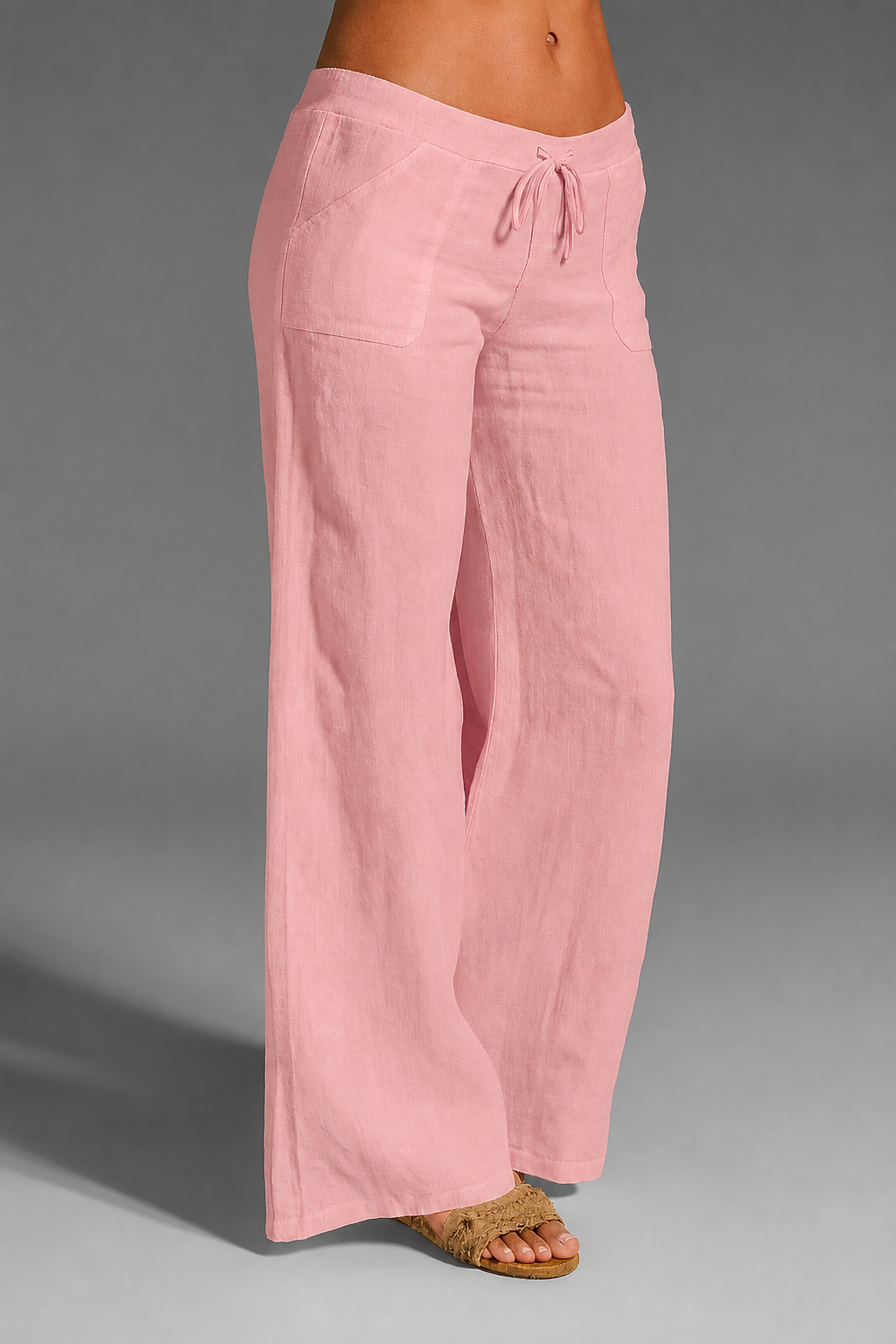 Fenix Wide Leg Linen Trousers