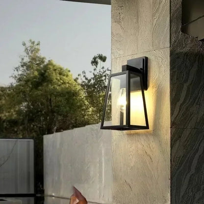 Calvora Outdoor Wall Lantern | Modern European Wall Lamp For Porches, Doorways and Front Patios