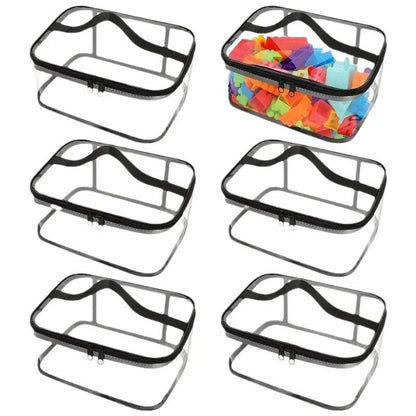 Transparent Mesh Toy Storage Bag | Large Capacity Organiser For Toys, Puzzles and Blocks Sets