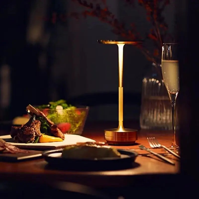 Rechargeable Touch Desk Lamp | Dimmable LED Table Light For Desks, Bedsides and Night Reading
