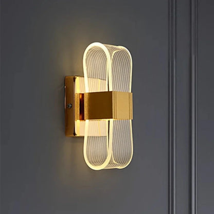 Nordic Luxury LED Wall Lamp | Modern Aluminium Decorative Light With A Warm White LED Output