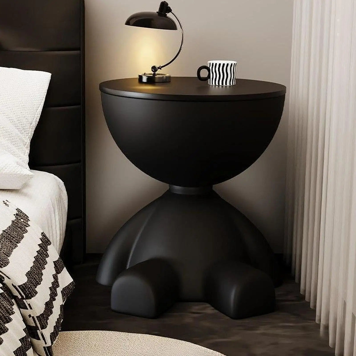 Cartoon Bear Side Table | Creative Modern Coffee Table For Living Rooms, Kids and Nurseries