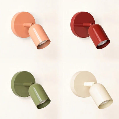 Softmara Subtle Macaron Wall Light | Soft Colour Sconce In Beige, Green, Red or Warm Soft Pink
