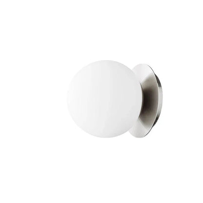Nordic Globe Glass Wall Lamp | Minimalist Globe Sconce For Bathrooms, Bedrooms and Hallways