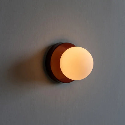 Macaron LED Wall Lamp | Modern Coloured Glass Sconce For Bedrooms, Kids Rooms and Landings