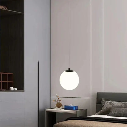 Globara Pendant Light | Nordic Modern Glass Globe Design In One or Two Globe Head Configurations