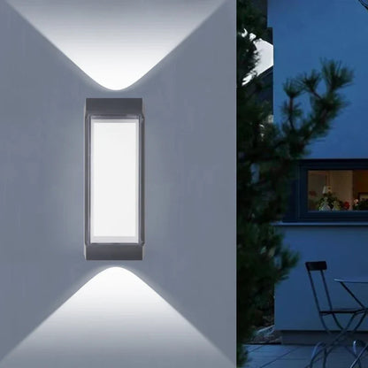 Up And Down Outdoor Wall Light | Waterproof Modern LED Sconce For Exterior Walls and Facades
