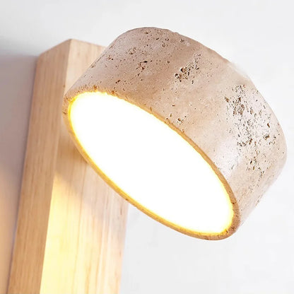 Lumelle Wall Lamp | French Wabi Sabi Headboard Light With A Pull Switch, In Two Wall Designs