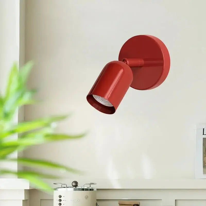 Softmara Subtle Macaron Wall Light | Soft Colour Sconce In Beige, Green, Red or Warm Soft Pink