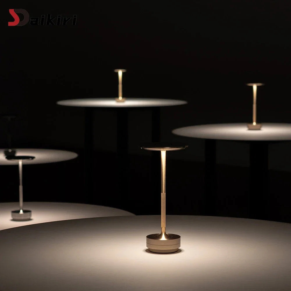 Rechargeable Touch Desk Lamp | Dimmable LED Table Light For Desks, Bedsides and Night Reading