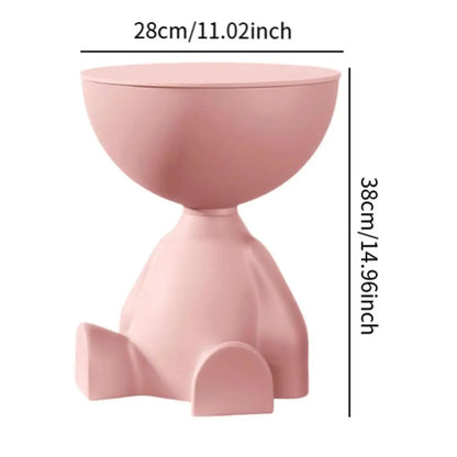 Cartoon Bear Side Table | Creative Modern Coffee Table For Living Rooms, Kids and Nurseries