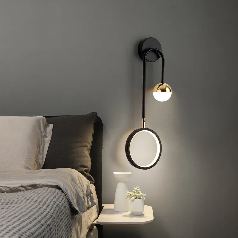 Circulon Wall Light | Modern Nordic LED Design In Left or Right Handed Wall Configurations