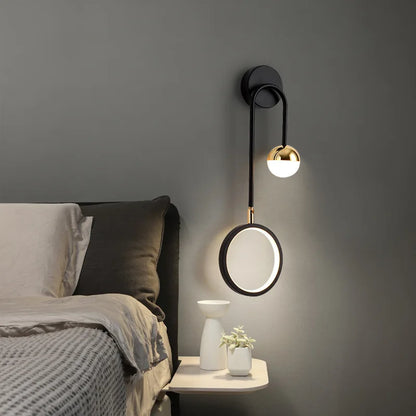 Circulon Wall Light | Modern Nordic LED Design In Left or Right Handed Wall Configurations