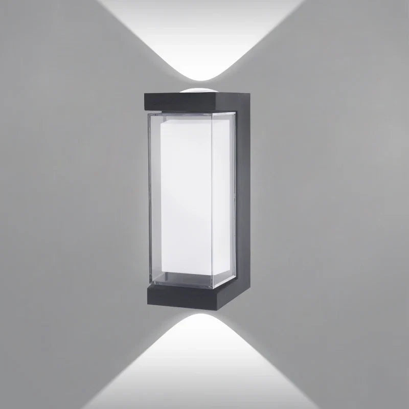 Up And Down Outdoor Wall Light | Waterproof Modern LED Sconce For Exterior Walls and Facades