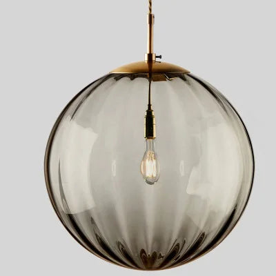Modern Glass Ball Pendant Light | Nordic Sphere Ceiling Lamp For Kitchens, Halls and Bedrooms