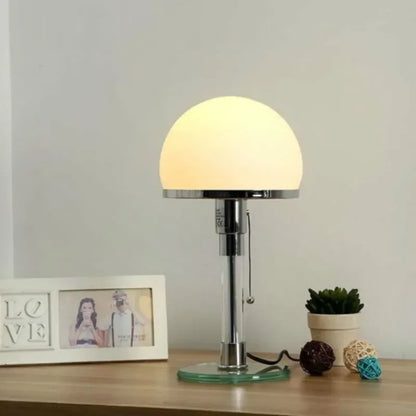 Baumar Bauhaus Table Lamp | Designer Nordic Glass Lamp For Desks, Sideboards and Home Studies