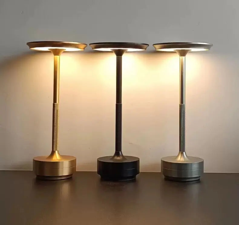 Rechargeable Touch Desk Lamp | Dimmable LED Table Light For Desks, Bedsides and Night Reading