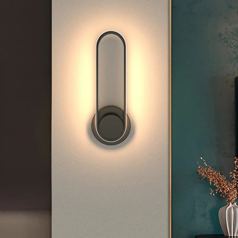 Modern LED Wall Light | 330 Degree Rotating Aluminium Sconce In Warm or Cold White LED Light