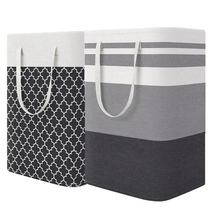 Havlin 75L Waterproof Laundry Basket | Foldable Fabric Hamper With Carry Handles For Bedrooms