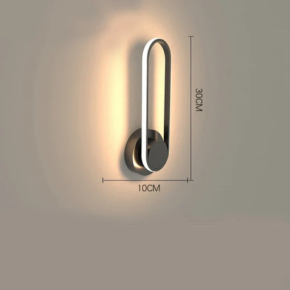 Modern LED Wall Light | 330 Degree Rotating Aluminium Sconce In Warm or Cold White LED Light