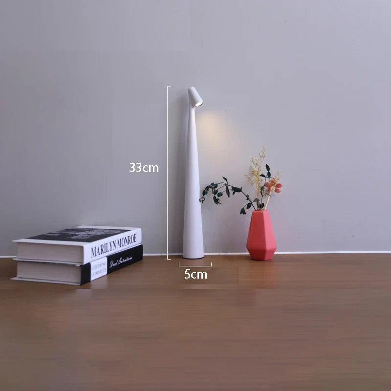 Lucenza Rechargeable LED Table Lamp | Touch Dimmable Cordless Light For Any Surface In A Home