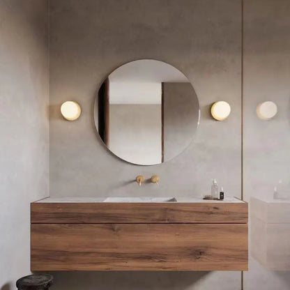 Nordic Globe Glass Wall Lamp | Minimalist Globe Sconce For Bathrooms, Bedrooms and Hallways