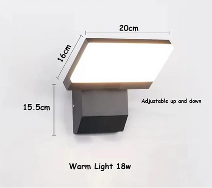 Pivolux Outdoor Wall Light | IP65 Waterproof LED With Optional Motion Sensor For Entrances