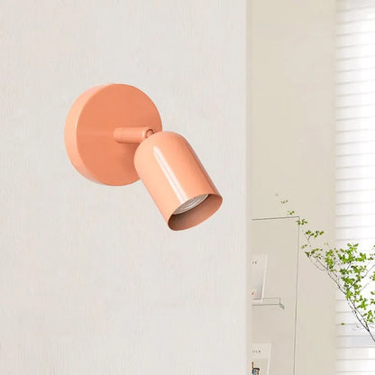Softmara Subtle Macaron Wall Light | Soft Colour Sconce In Beige, Green, Red or Warm Soft Pink