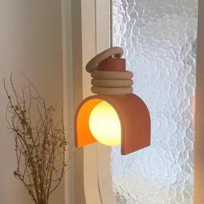 Wabi Sabi Pendant Light | Japanese Minimalist Resin Ceiling Lamp For Quiet Modern Interiors