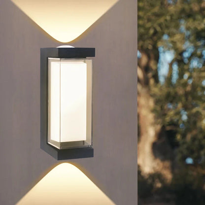 Up And Down Outdoor Wall Light | Waterproof Modern LED Sconce For Exterior Walls and Facades