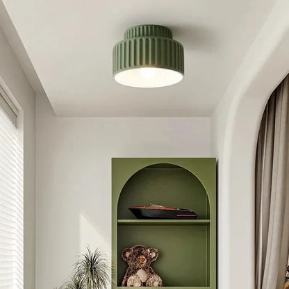 Nordic Ripple Ceiling Light | Sculptural Form With Soft Diffused Illumination For Living Rooms