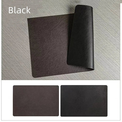 Twinlay Double Sided Faux Leather Placemats | Heat Resistant and Waterproof Table Mats For Dining