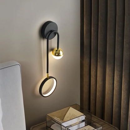 Circulon Wall Light | Modern Nordic LED Design In Left or Right Handed Wall Configurations