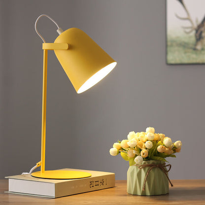 Nordic Metal LED Desk Lamp | Minimalist Reading and Study Light For Home Offices and Desks