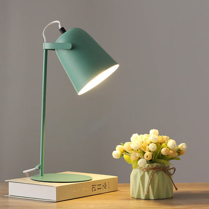 Nordic Metal LED Desk Lamp | Minimalist Reading and Study Light For Home Offices and Desks