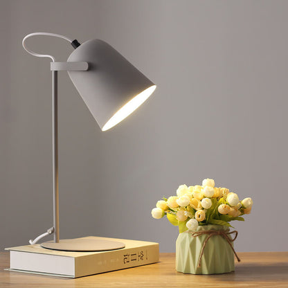 Nordic Metal LED Desk Lamp | Minimalist Reading and Study Light For Home Offices and Desks