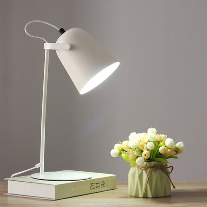 Nordic Metal LED Desk Lamp | Minimalist Reading and Study Light For Home Offices and Desks