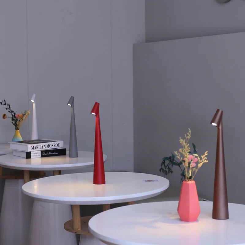 Lucenza Rechargeable LED Table Lamp | Touch Dimmable Cordless Light For Any Surface In A Home