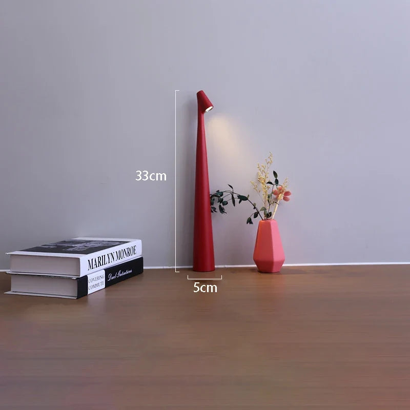 Lucenza Rechargeable LED Table Lamp | Touch Dimmable Cordless Light For Any Surface In A Home