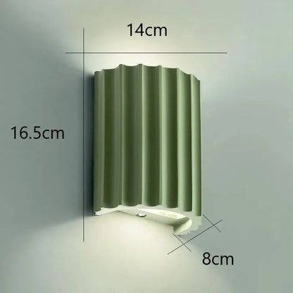 Nordic Modern Resin Wall Lamp | Stylish Indoor Wall Light For Bedrooms and Living Room Walls